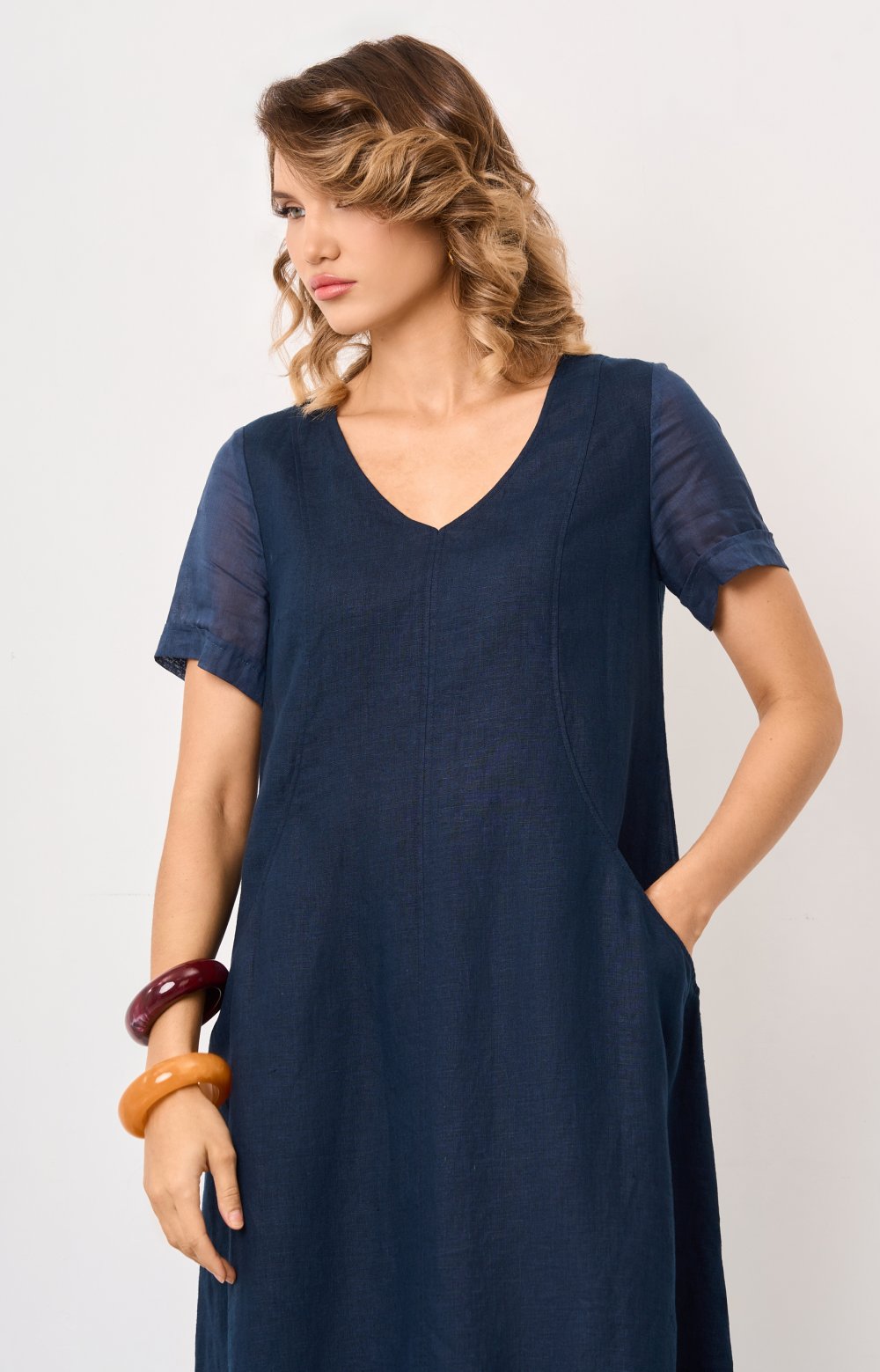 Платье ОНИКС 03417С синий