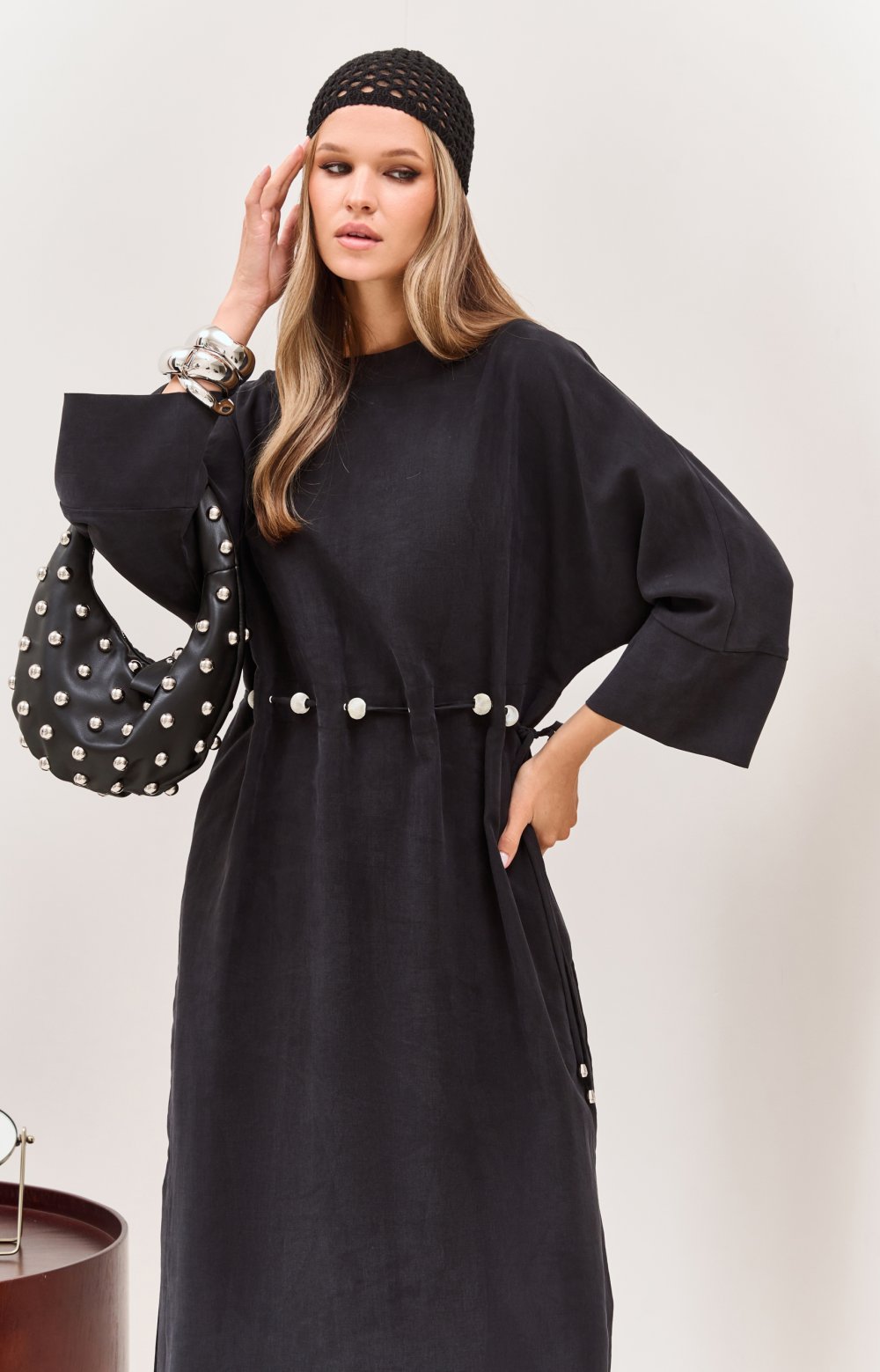 Платье ЛИЛУ 03476ВВ черный