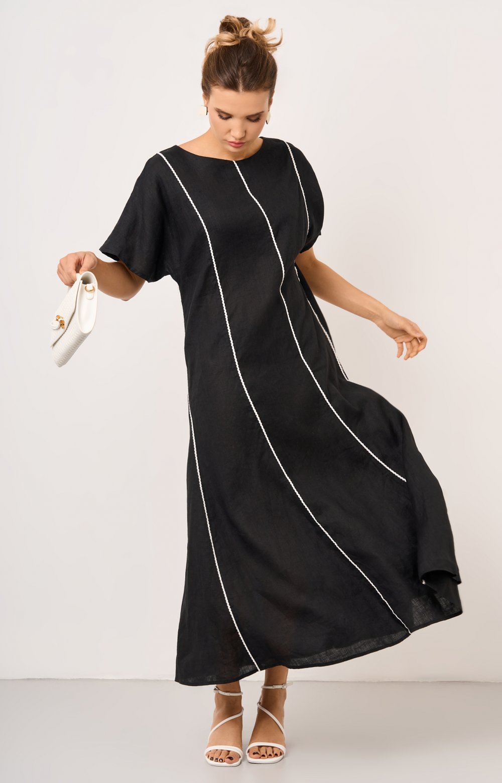 Платье АСТРИД 03525С чёрный