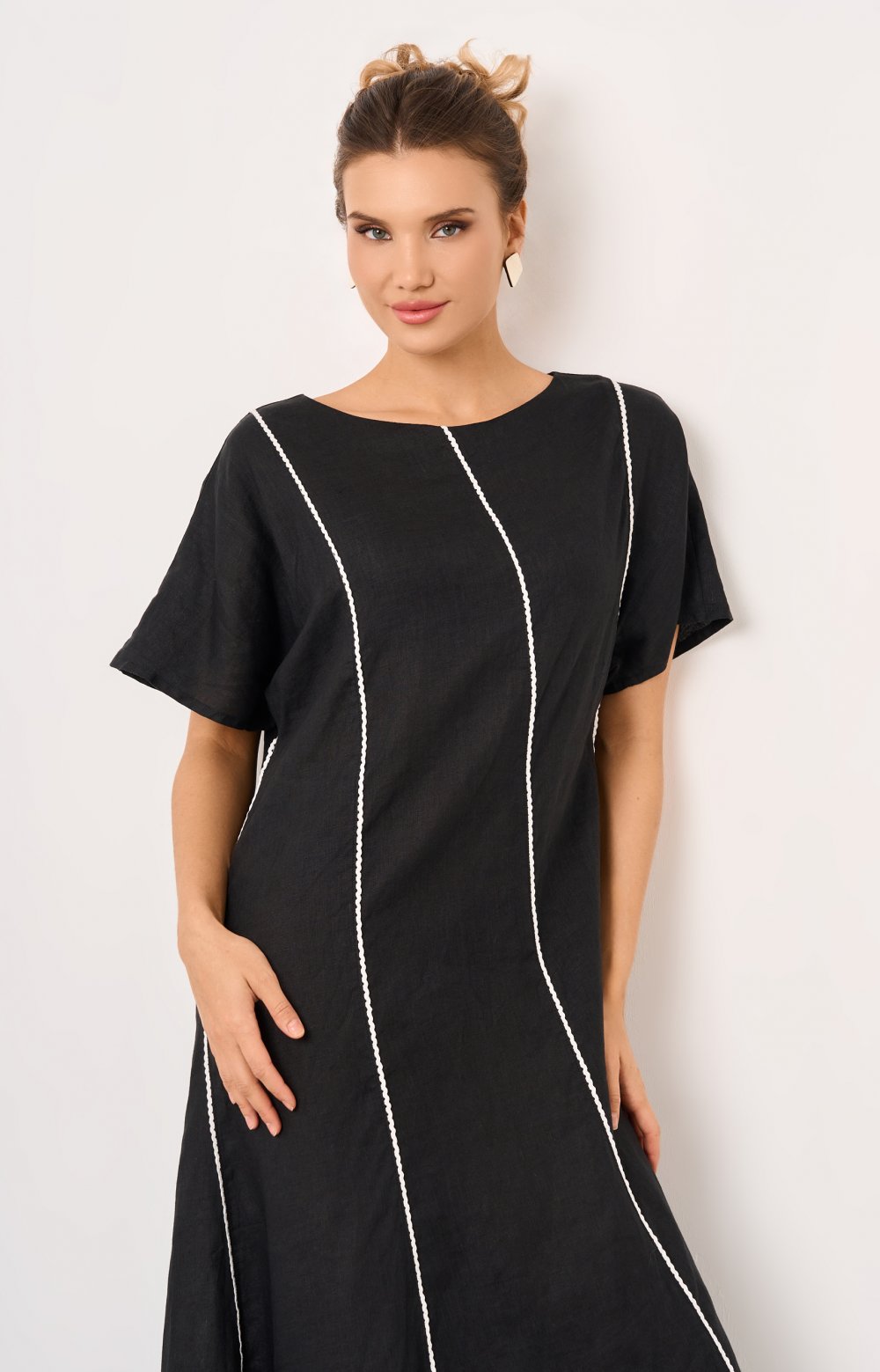 Платье АСТРИД 03525С чёрный