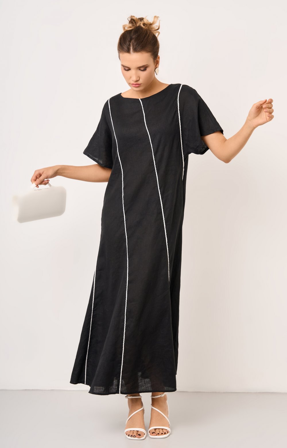 Платье АСТРИД 03525С чёрный