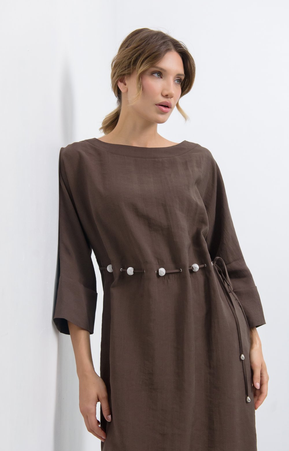 Платье ЛИЛУ 03476ВВ коричневый