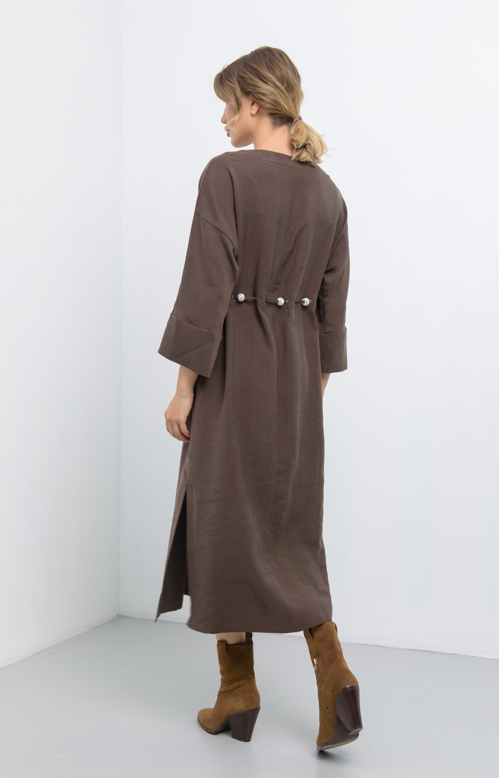 Платье ЛИЛУ 03476ВВ коричневый