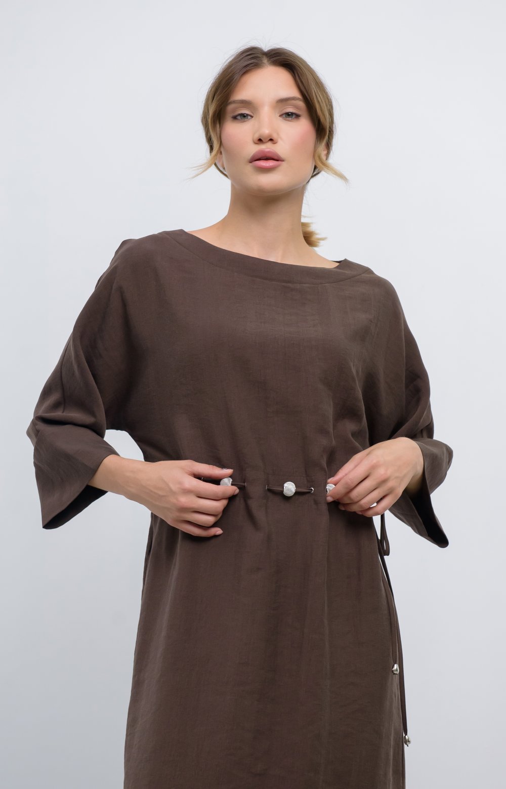 Платье ЛИЛУ 03476ВВ коричневый