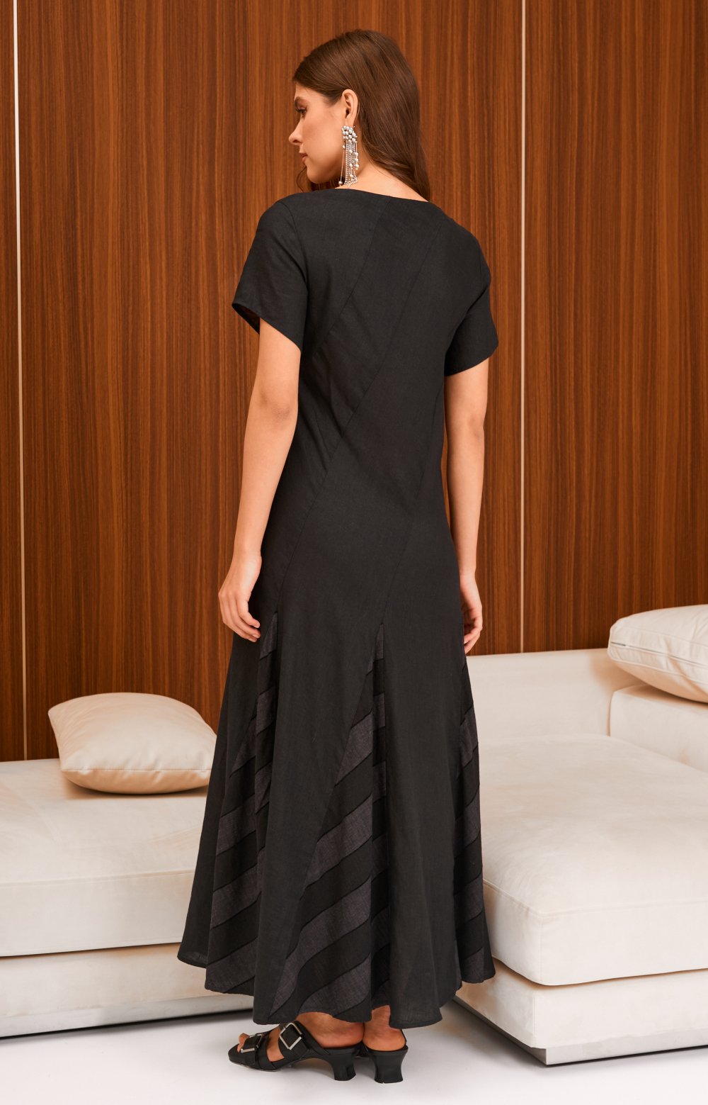 Платье ЛОИС 03586С черный