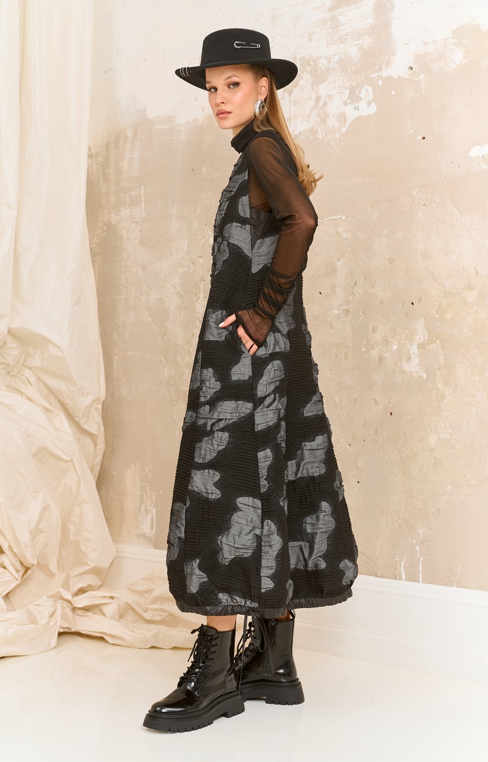 Платье КЭМЕРОН 03478ВВ черный