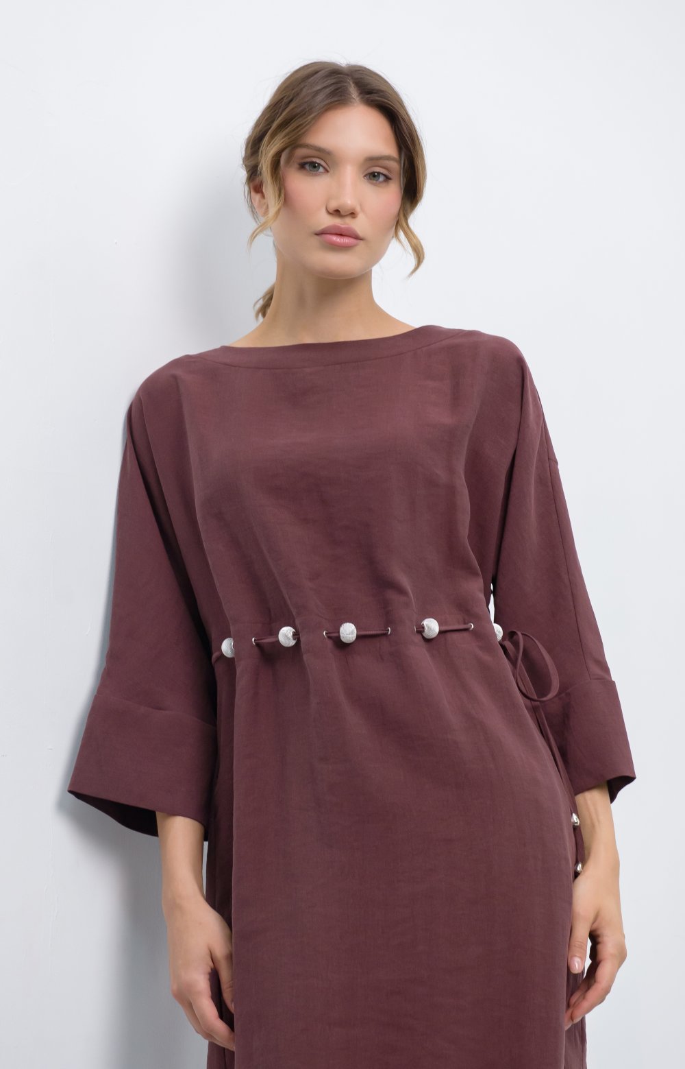 Платье ЛИЛУ 03476ВВ бордовый