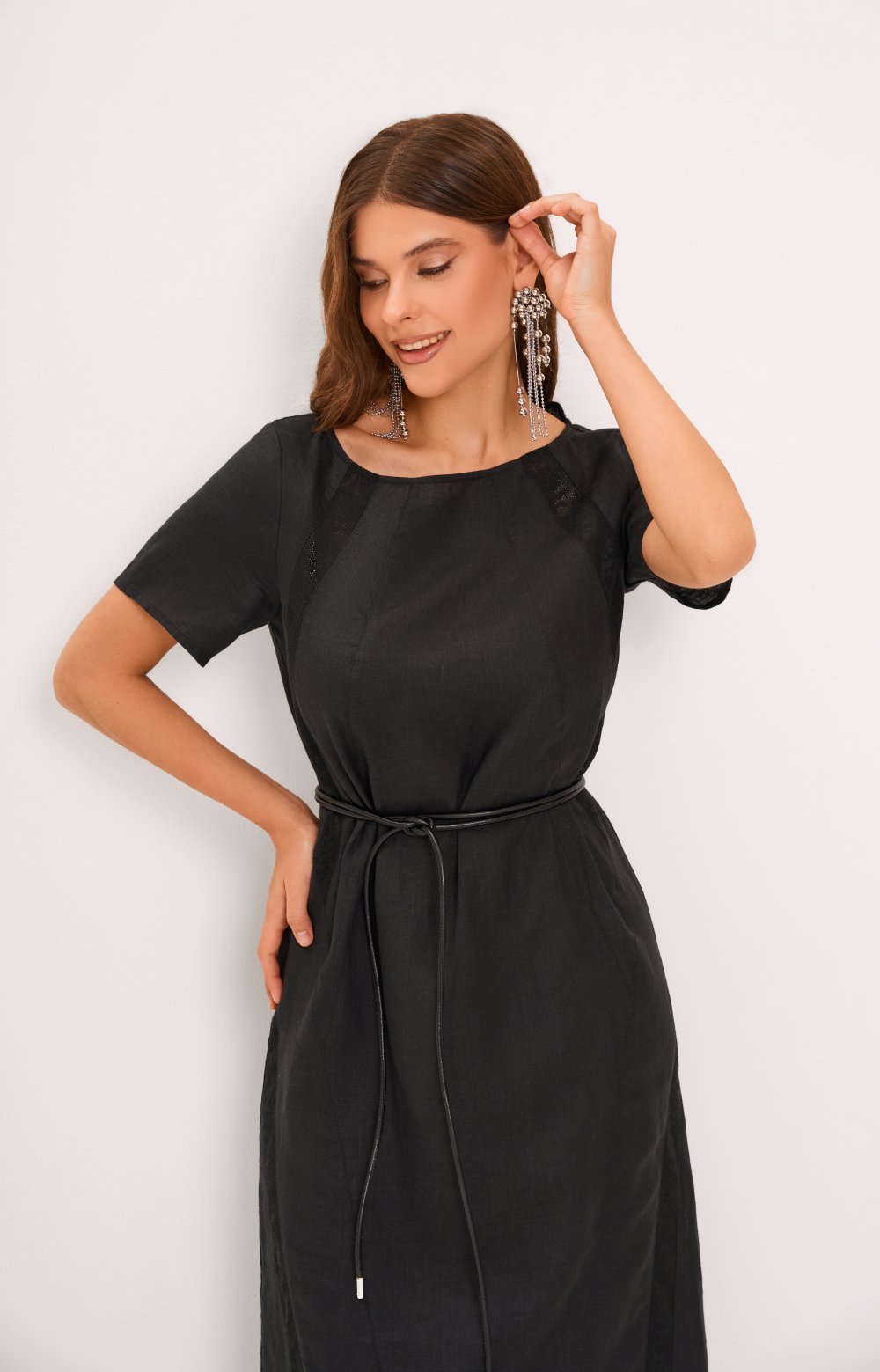 Платье МАРЬЯМ 03595С черный