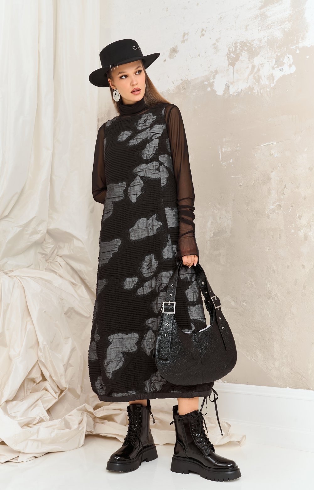 Платье КЭМЕРОН 03478ВВ черный