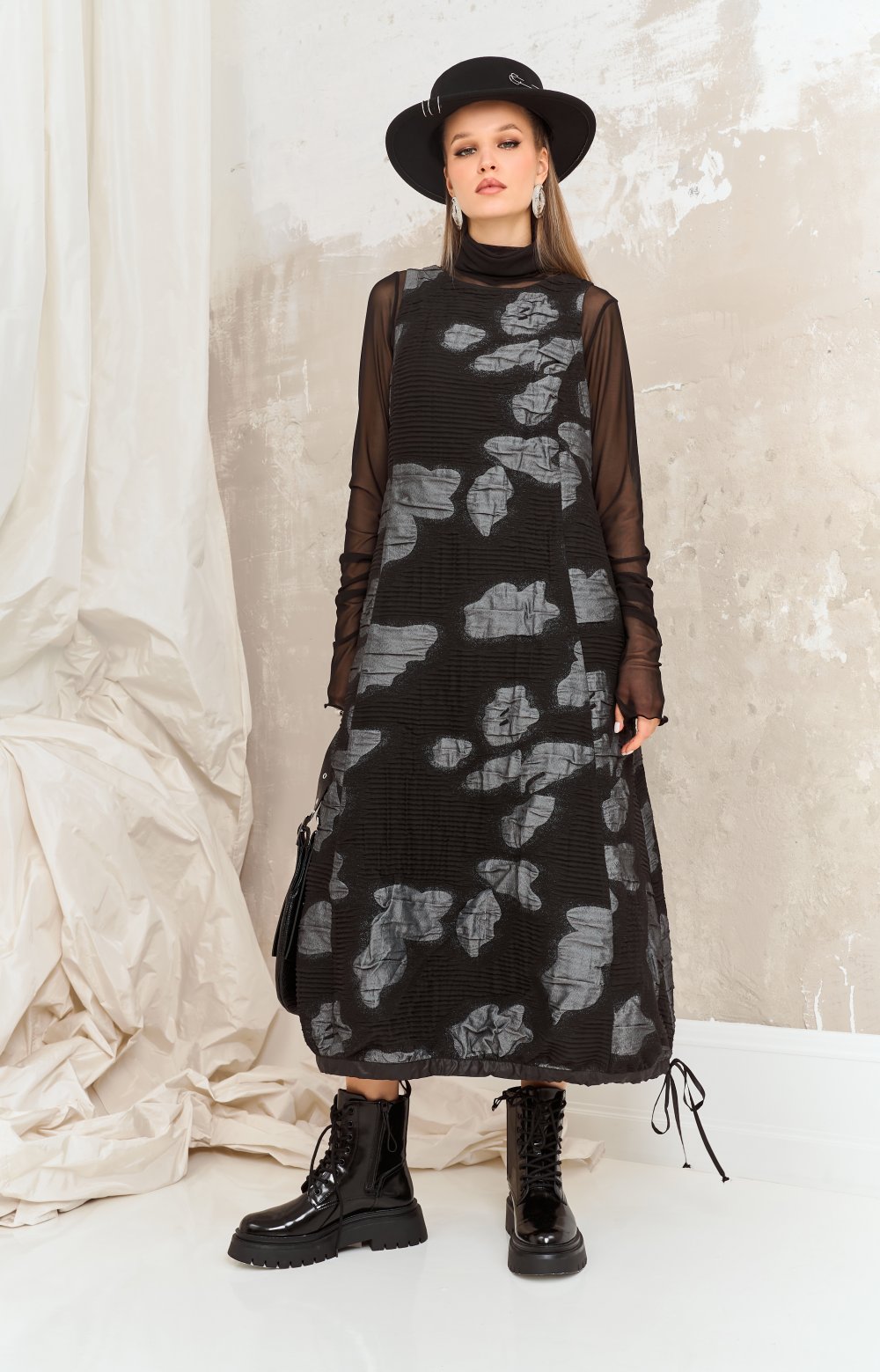 Платье КЭМЕРОН 03478ВВ черный