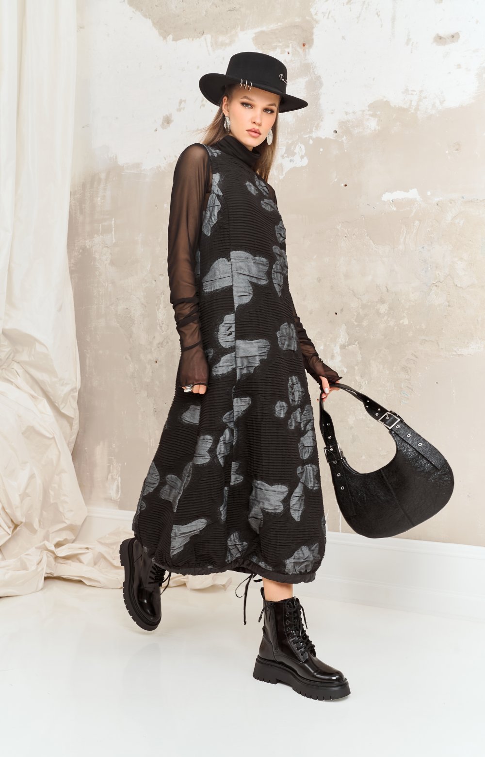 Платье КЭМЕРОН 03478ВВ черный