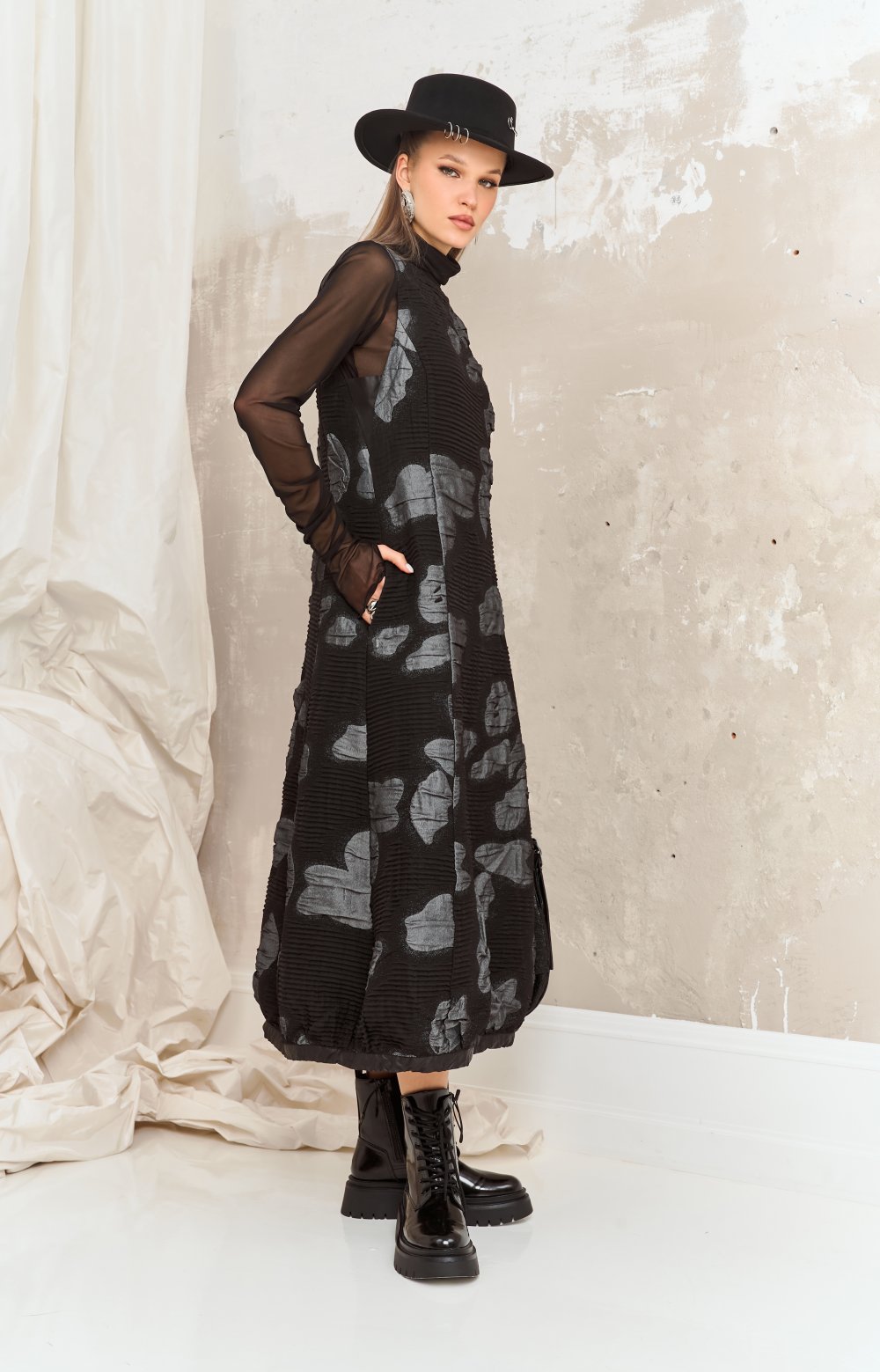 Платье КЭМЕРОН 03478ВВ черный