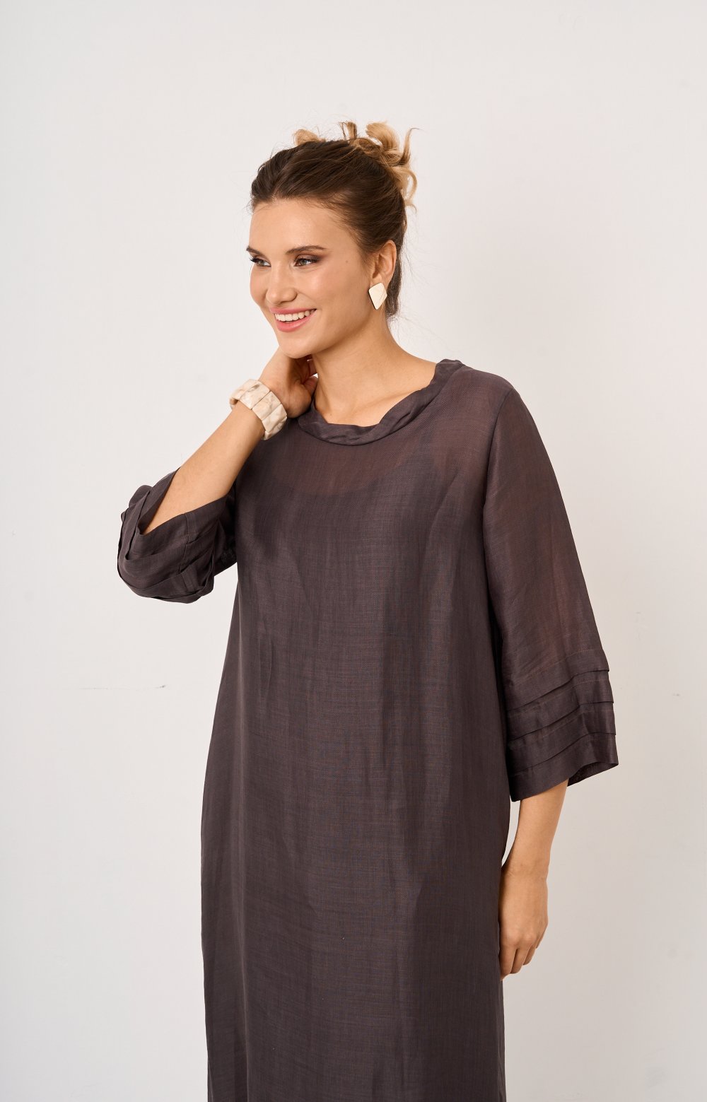 Платье ВЕРОНА 03578С серый