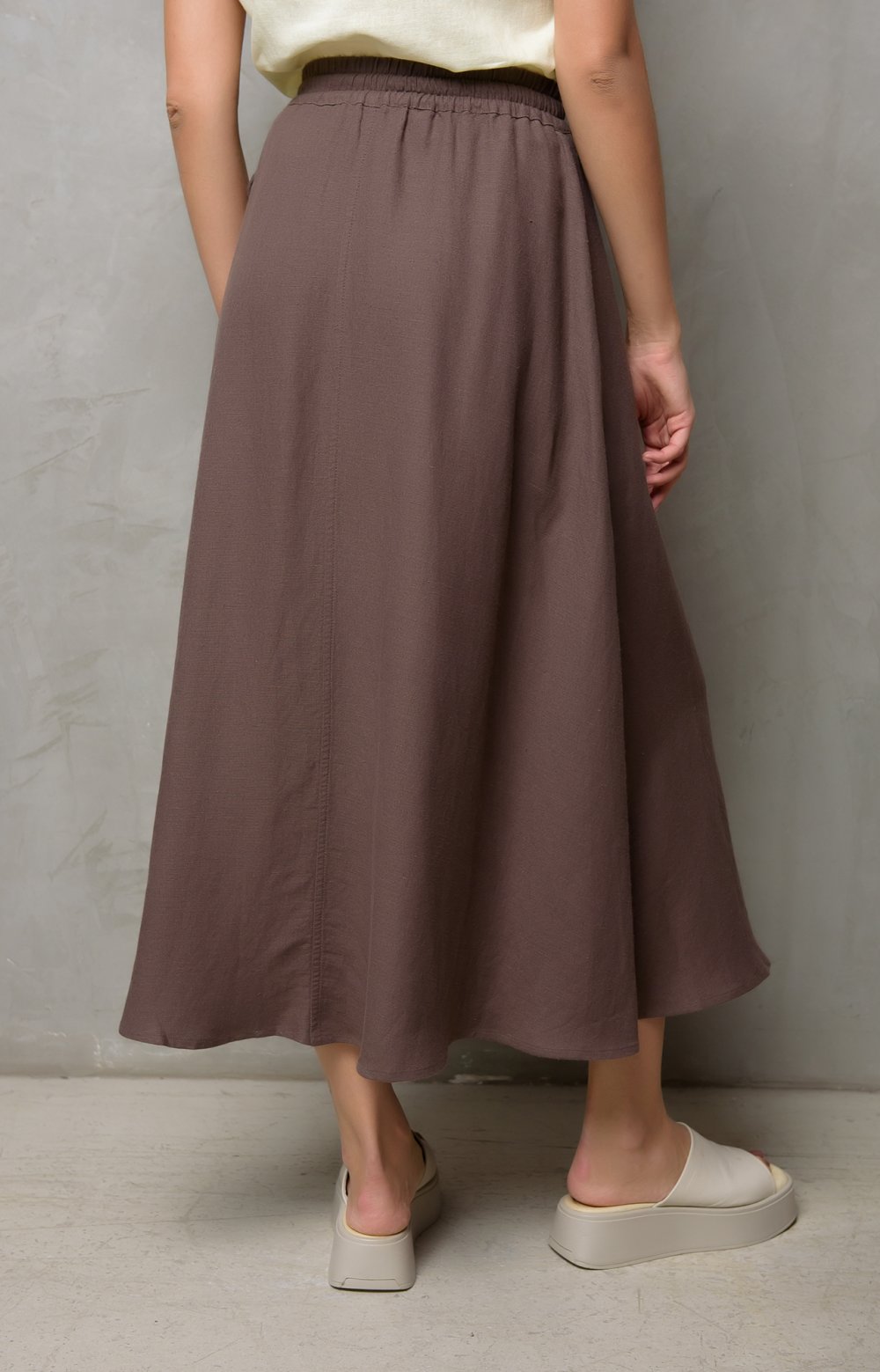 Юбка ВЕРОНИКА 07166Y коричневый 