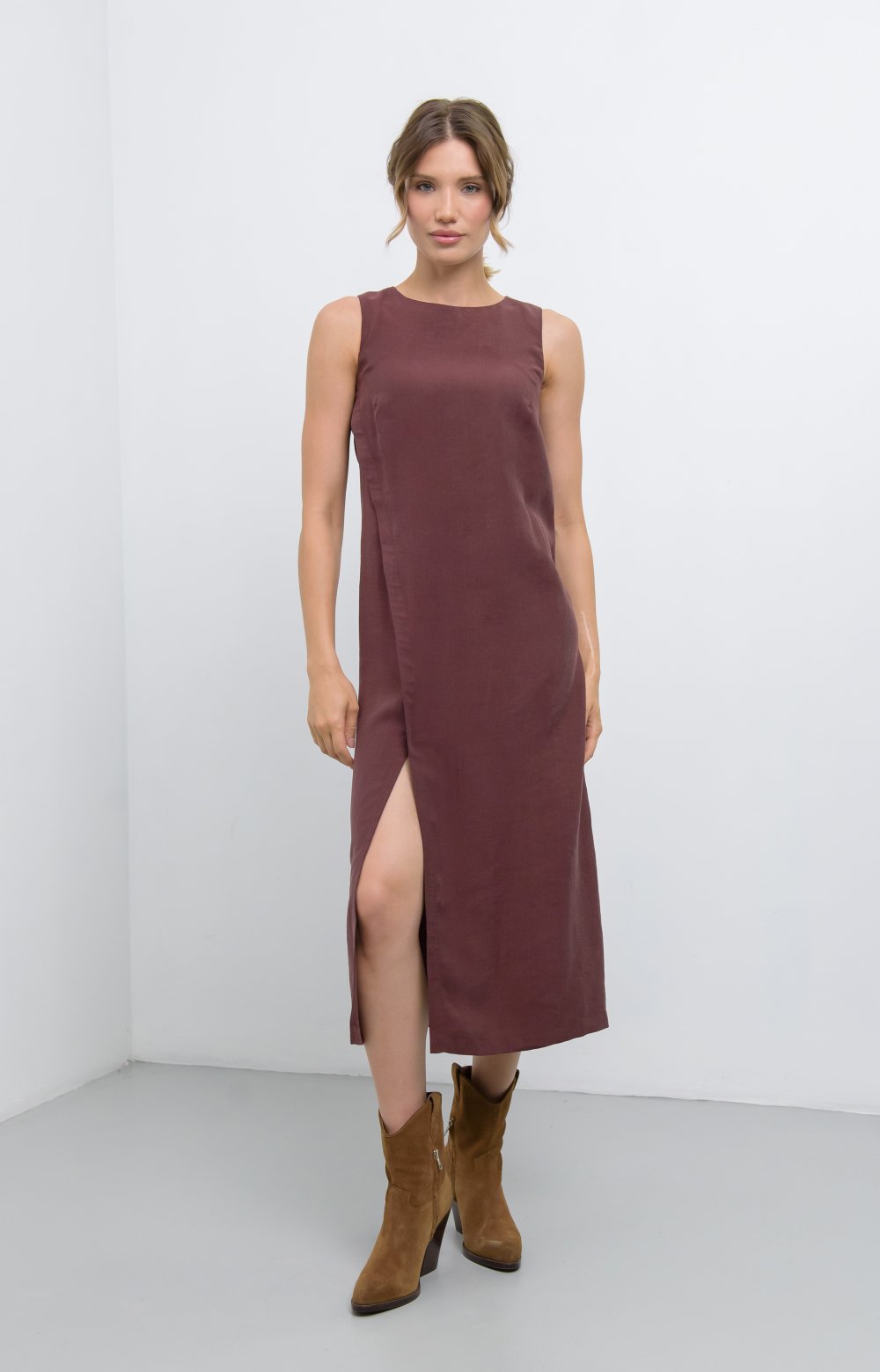 Платье ВАЛЕНТИ 03493ВВ бордовый