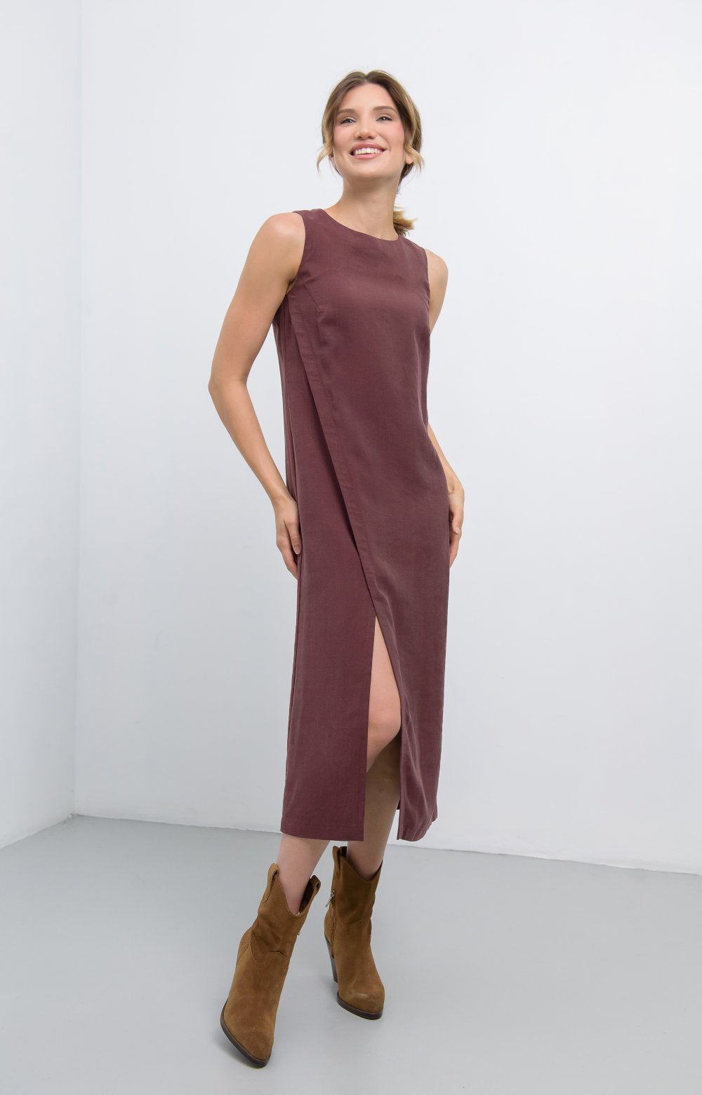 Платье ВАЛЕНТИ 03493ВВ бордовый