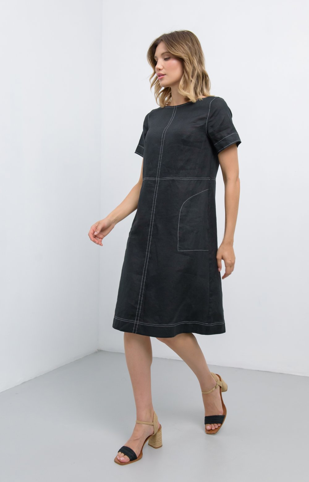 Платье ПИТТИ 03498С чёрный