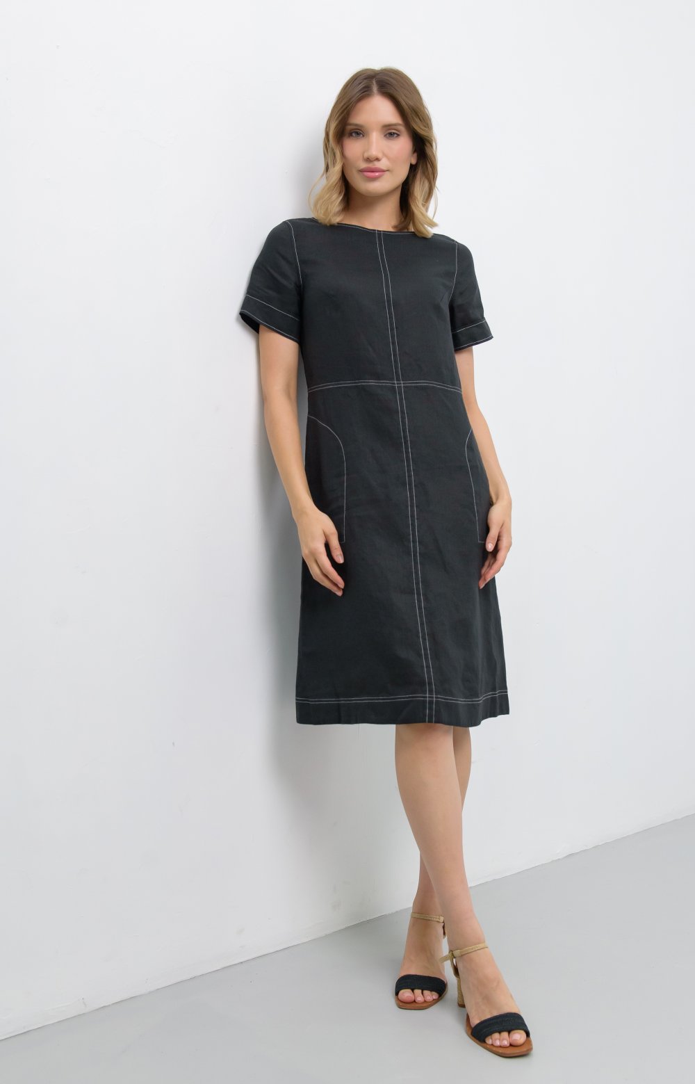 Платье ПИТТИ 03498С чёрный