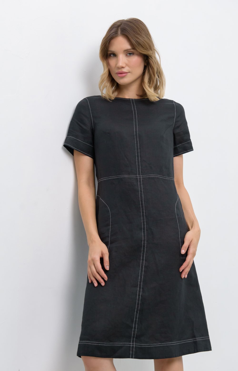 Платье ПИТТИ 03498С чёрный