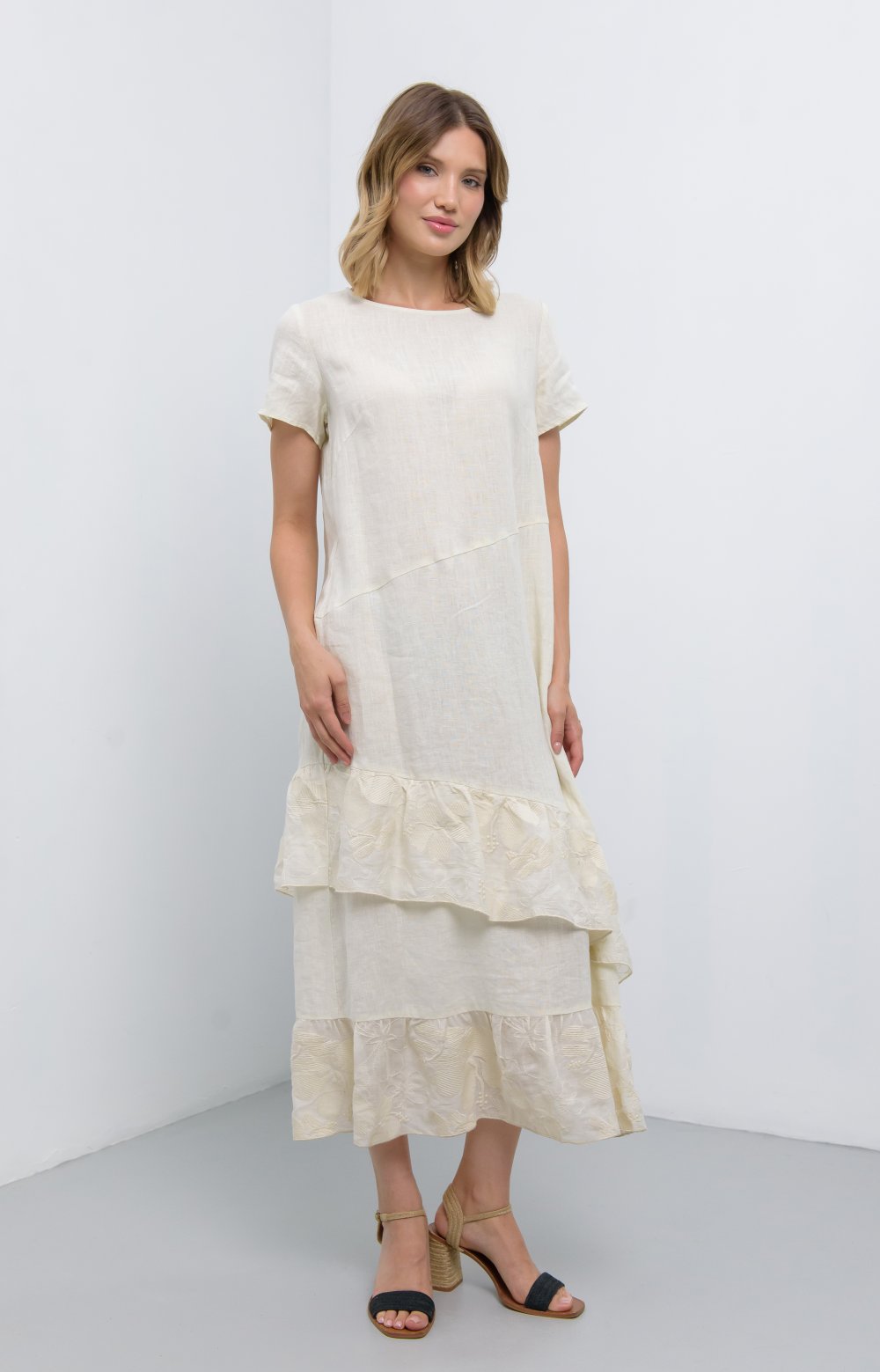 Платье КАТЕРИН 03509С бежевый