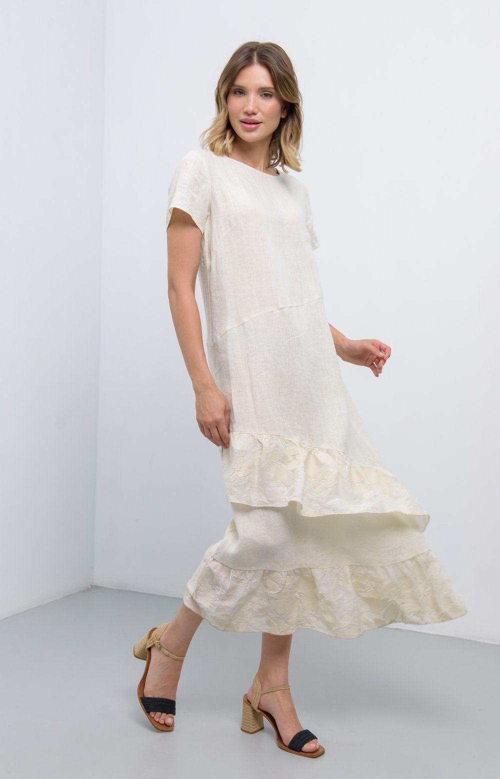 Платье КАТЕРИН 03509С бежевый