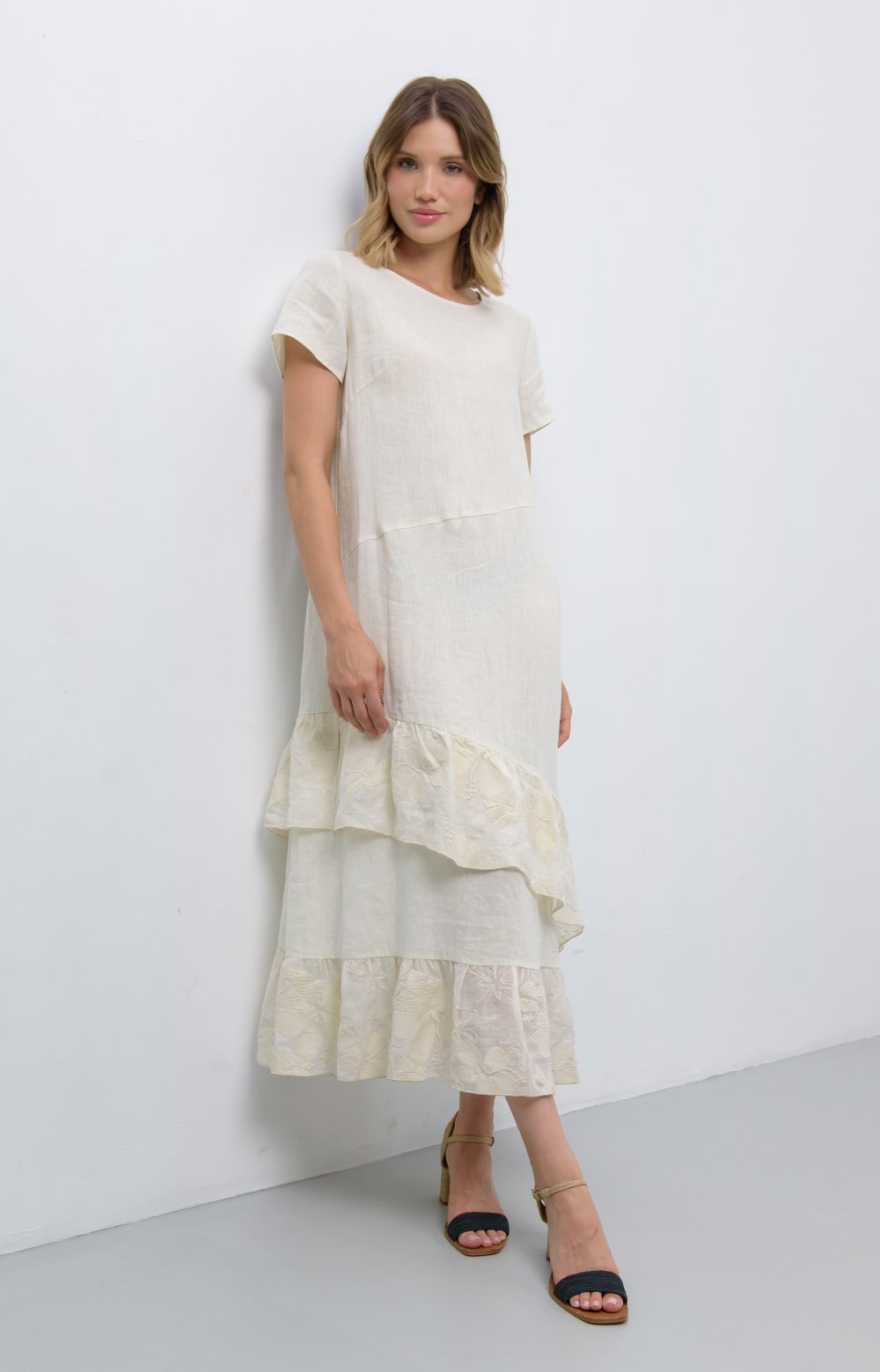 Платье КАТЕРИН 03509С бежевый