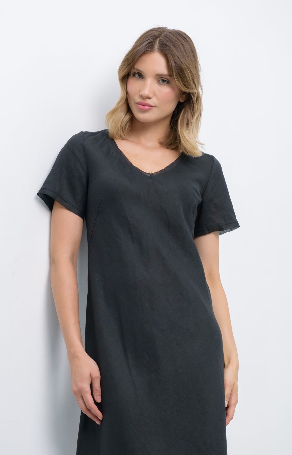 Платье БАЗИК 03522С чёрный