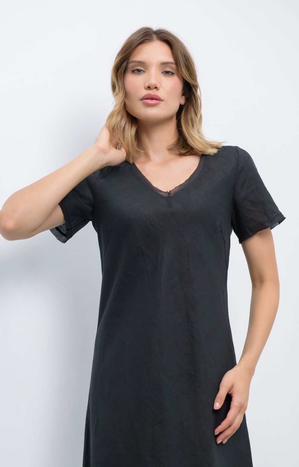 Платье БАЗИК 03522С чёрный