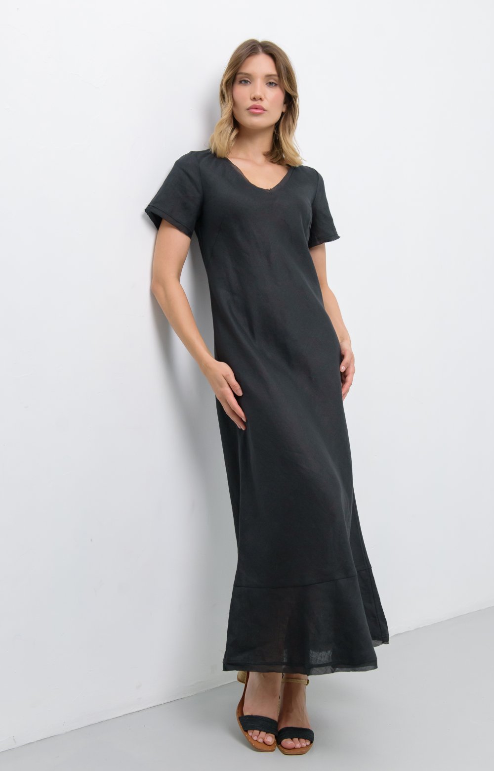 Платье БАЗИК 03522С чёрный