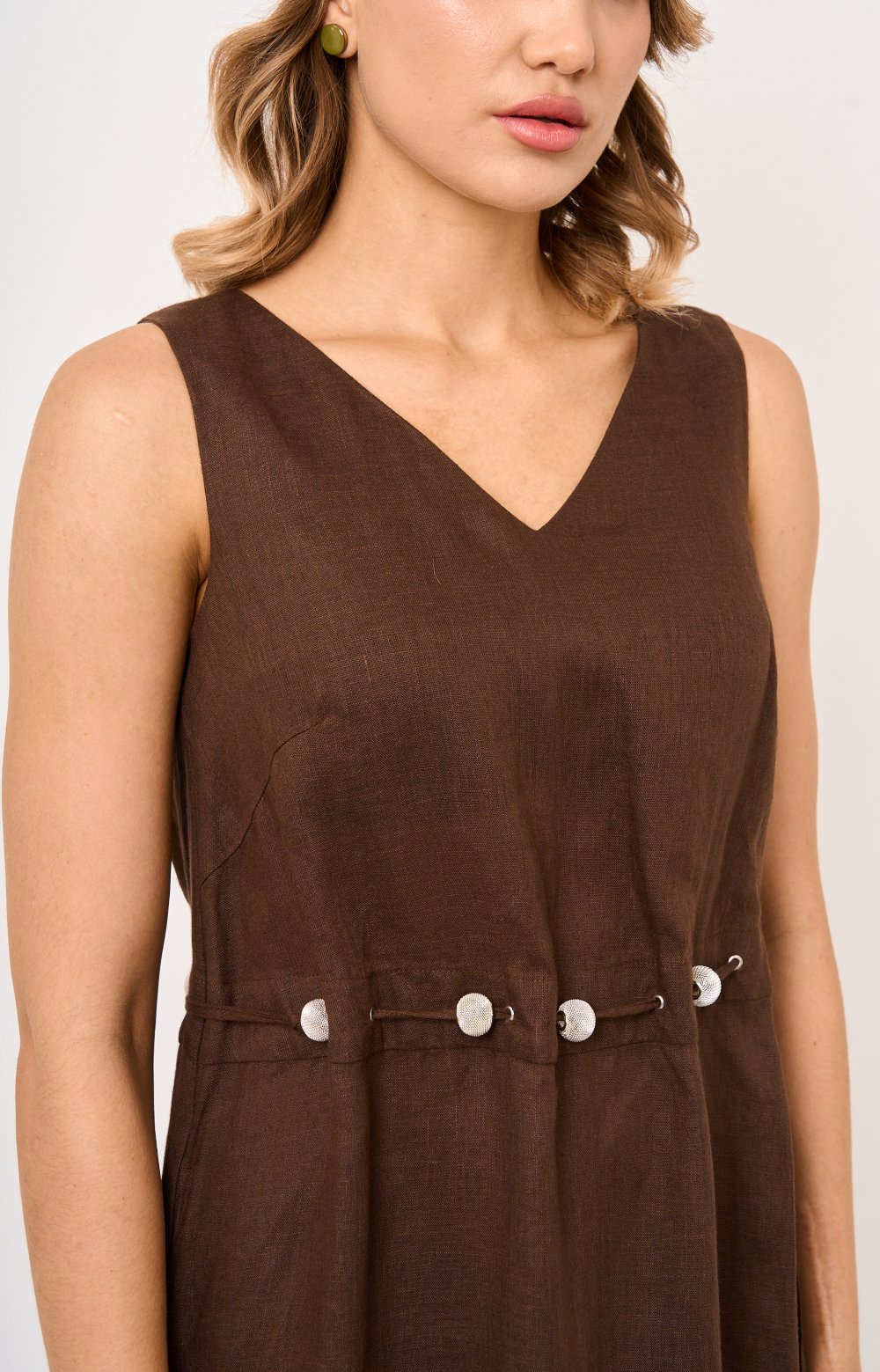 Платье МИШЕЛЬ 03406AA коричневый