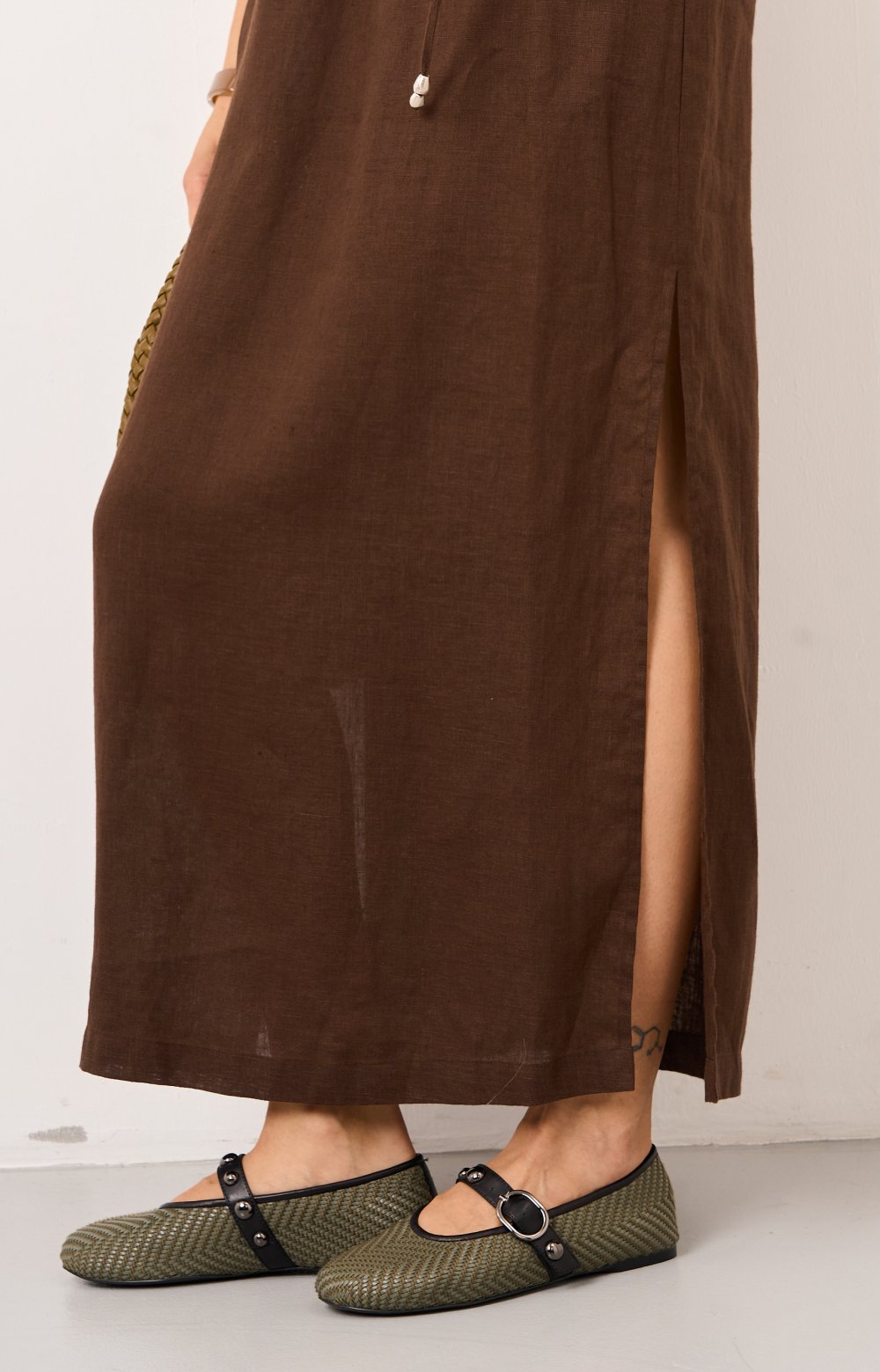 Платье МИШЕЛЬ 03406AA коричневый