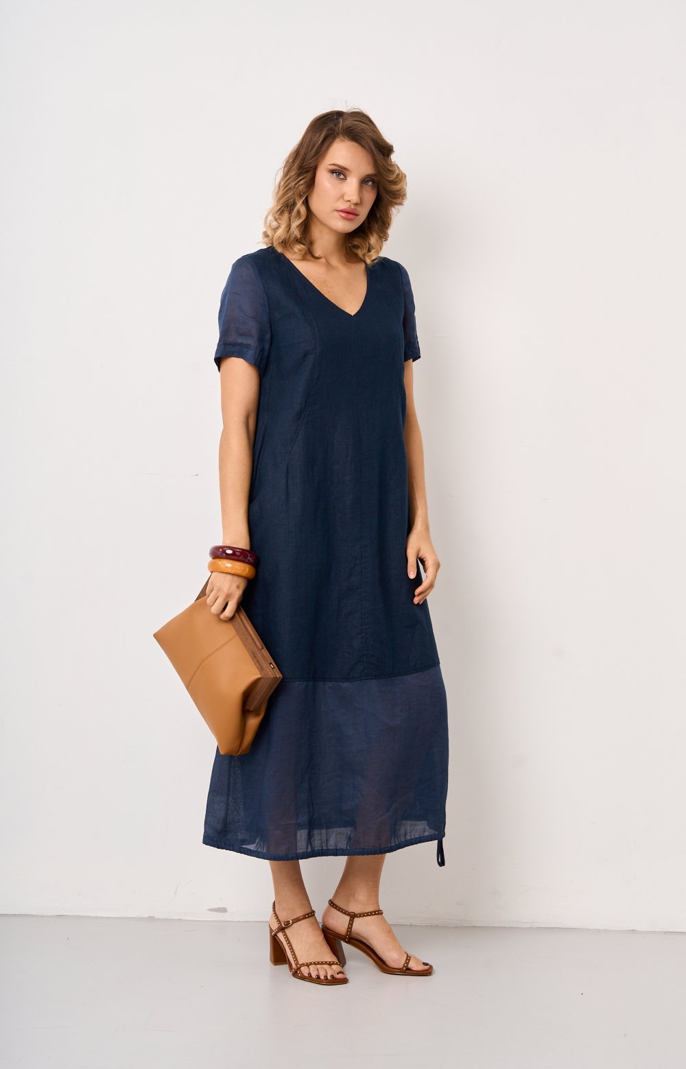 Платье ОНИКС 03417С синий