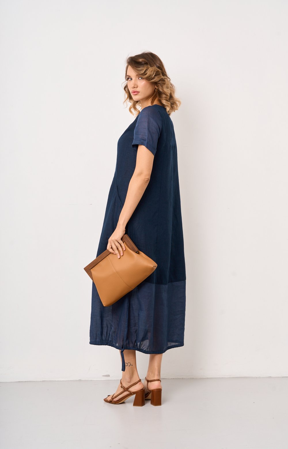 Платье ОНИКС 03417С синий