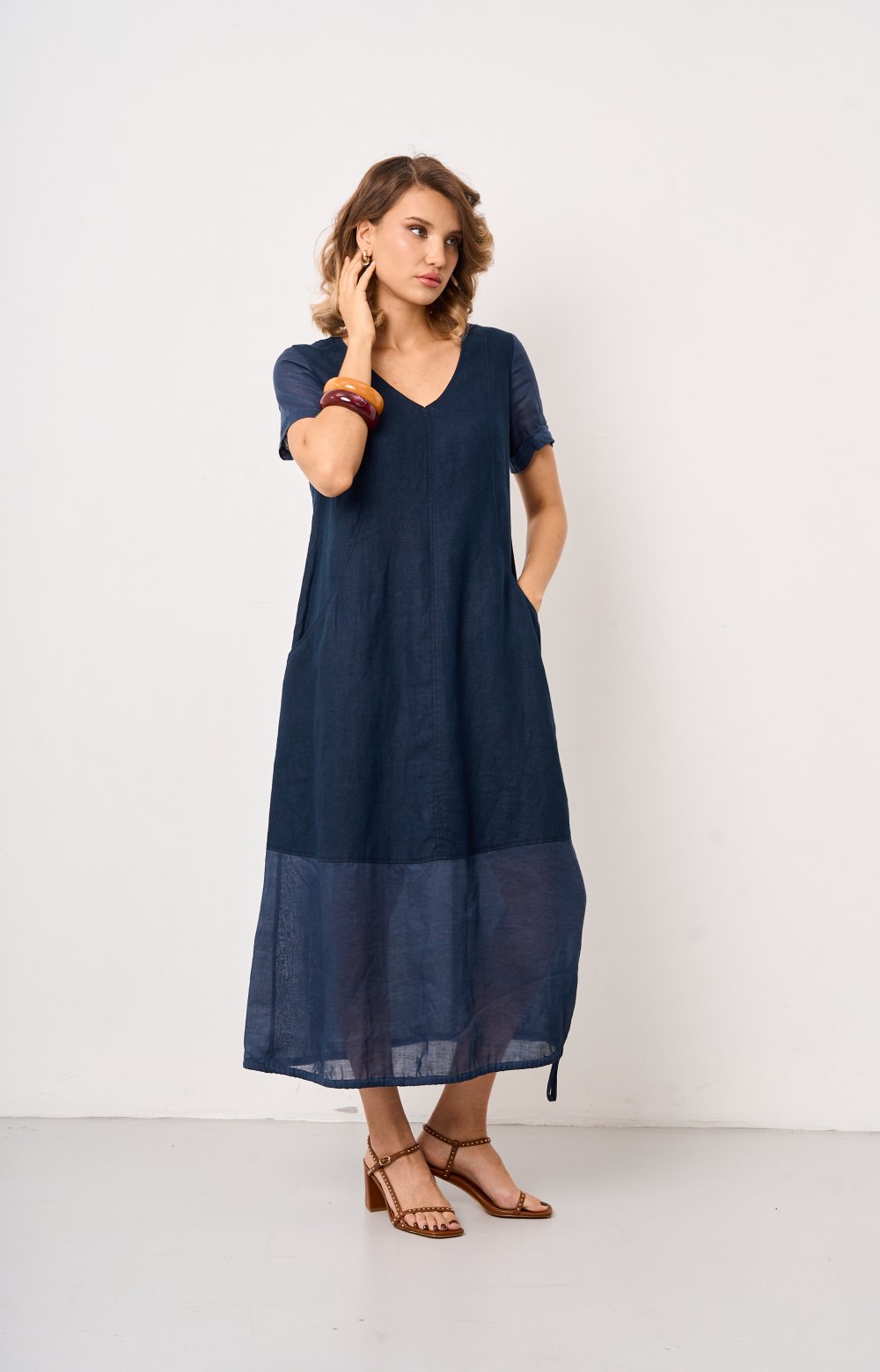 Платье ОНИКС 03417С синий