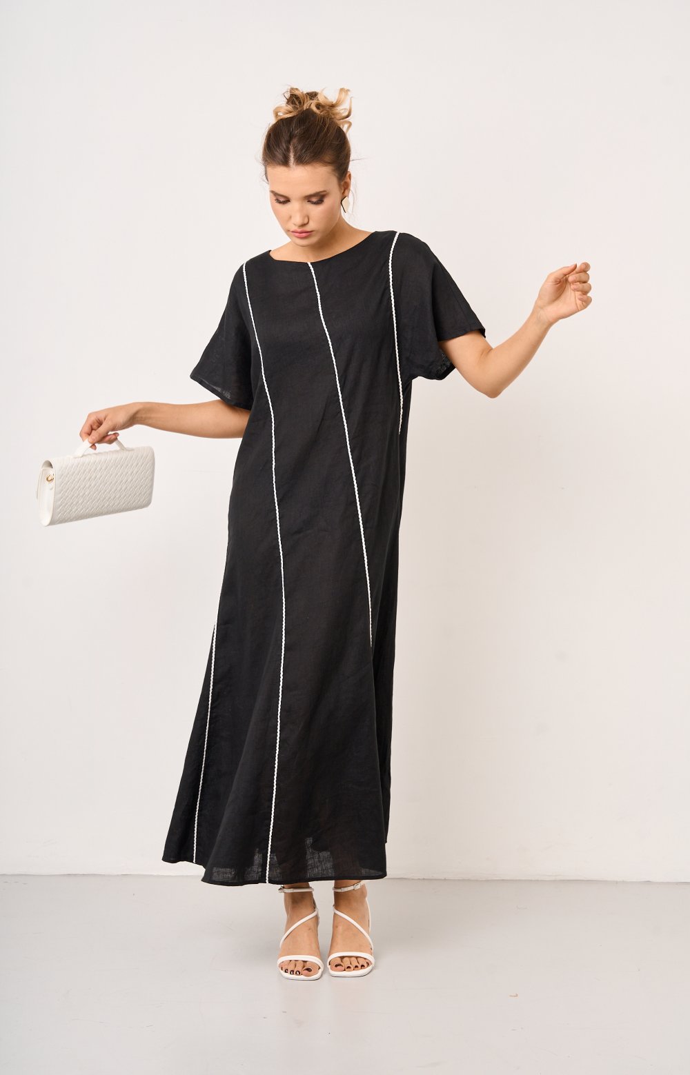 Платье АСТРИД 03525С чёрный