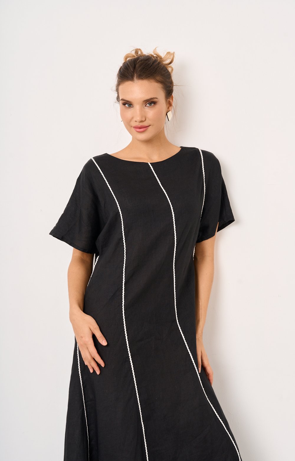 Платье АСТРИД 03525С чёрный