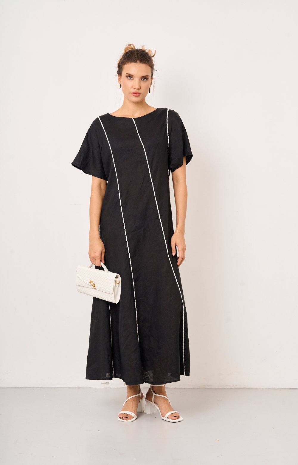 Платье АСТРИД 03525С чёрный