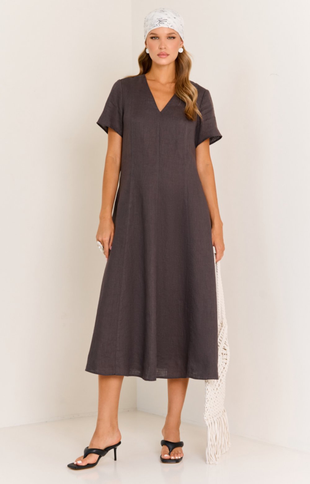 Платье ЛИМ 03528С серый