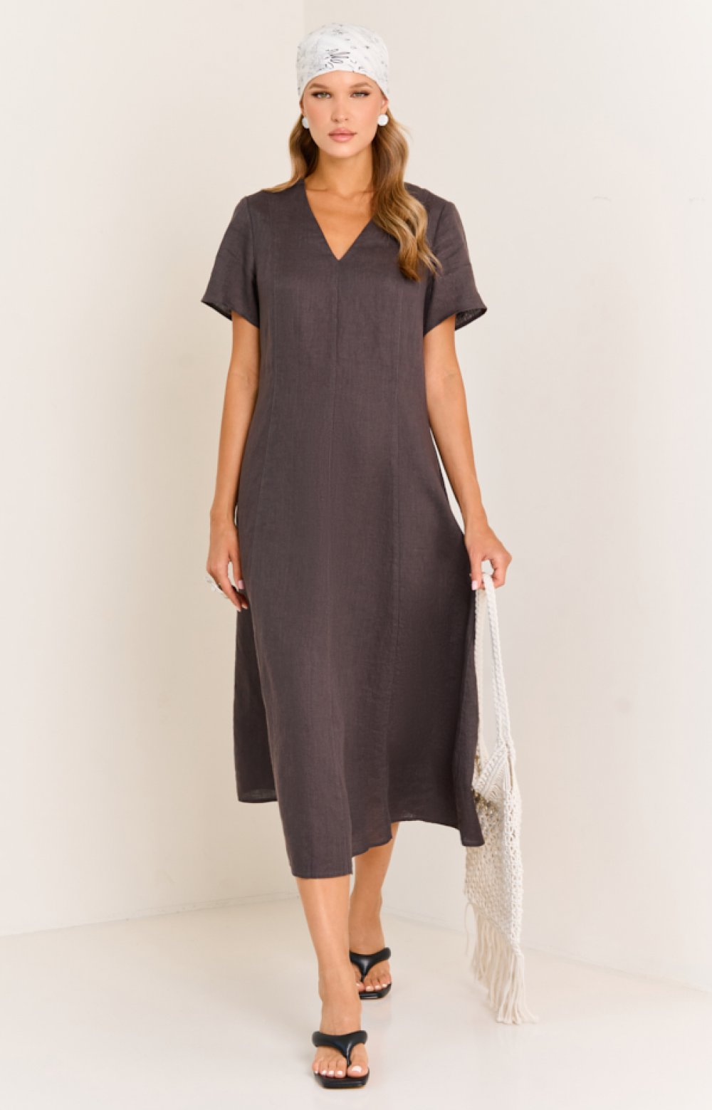 Платье ЛИМ 03528С серый