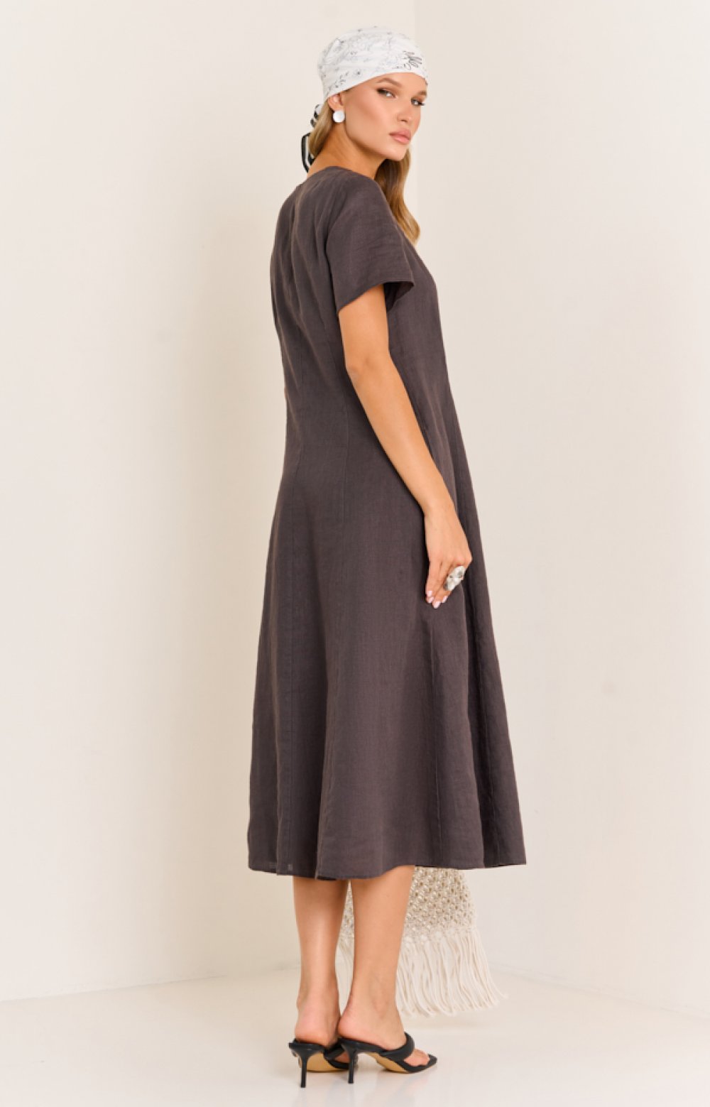 Платье ЛИМ 03528С серый