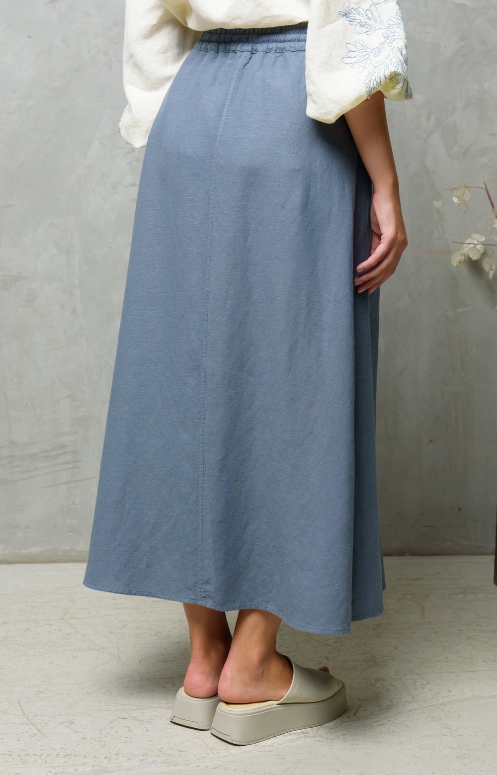 Юбка ВЕРОНИКА 07166Y индиго 