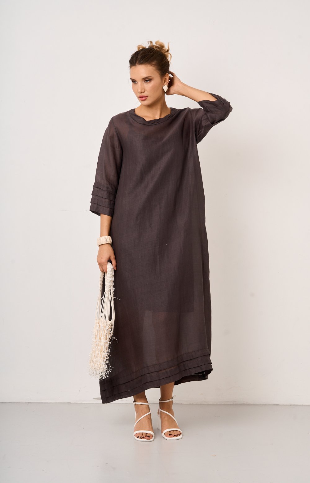 Платье ВЕРОНА 03578С серый