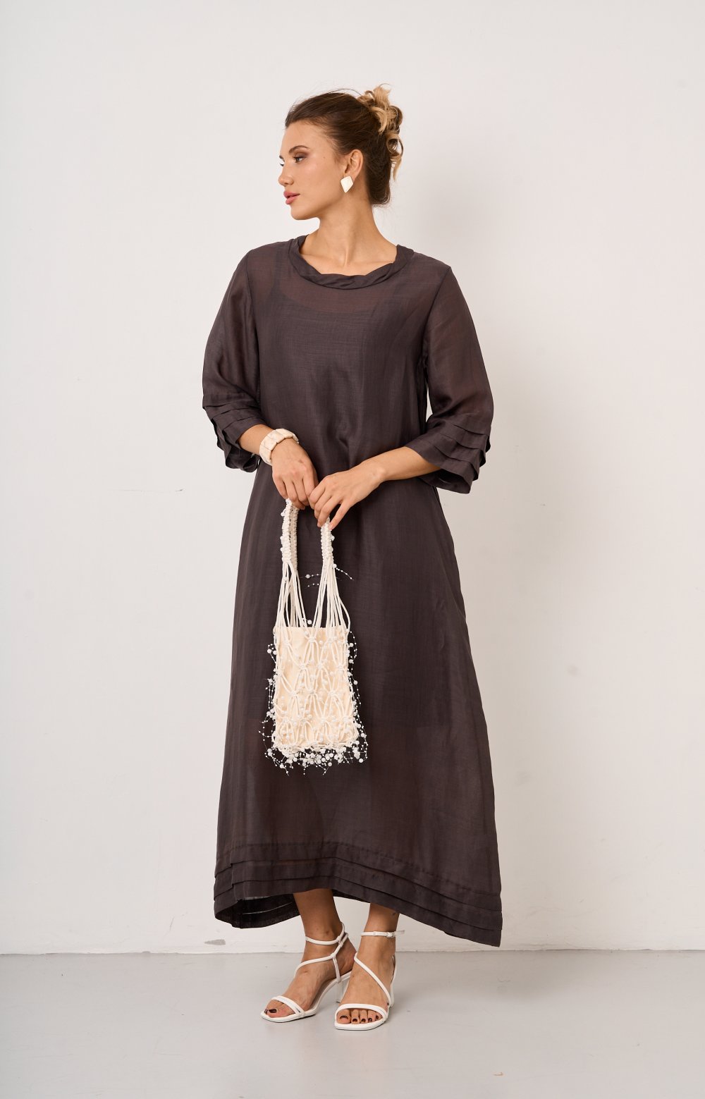 Платье ВЕРОНА 03578С серый