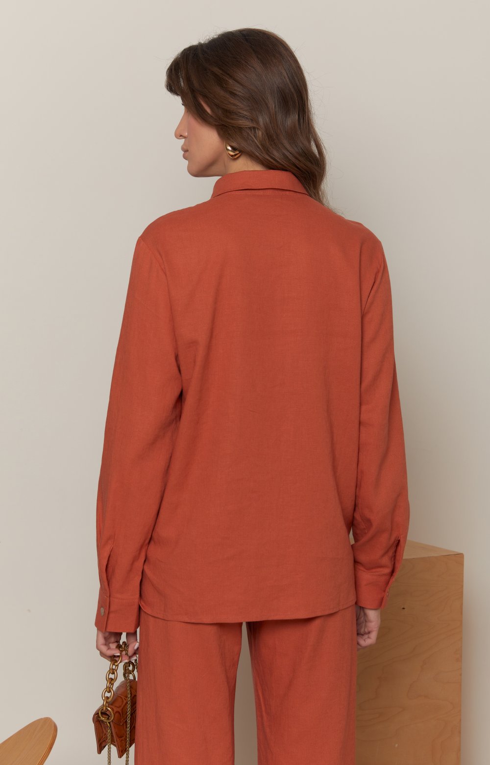 Костюм МАРНЕЛИ 05191Y терракотовый