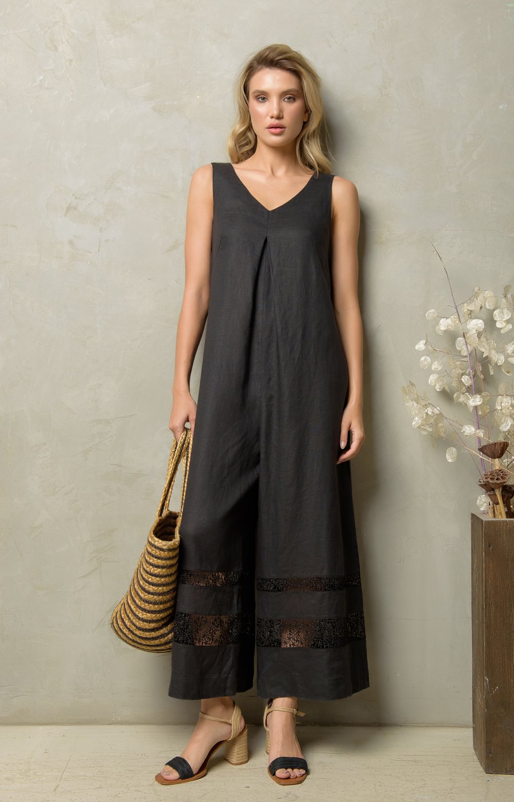 Комбинезон ЭБИГЕЙЛ 08202Y чёрный