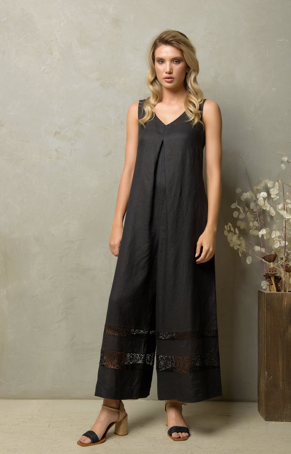 Комбинезон ЭБИГЕЙЛ 08202Y чёрный