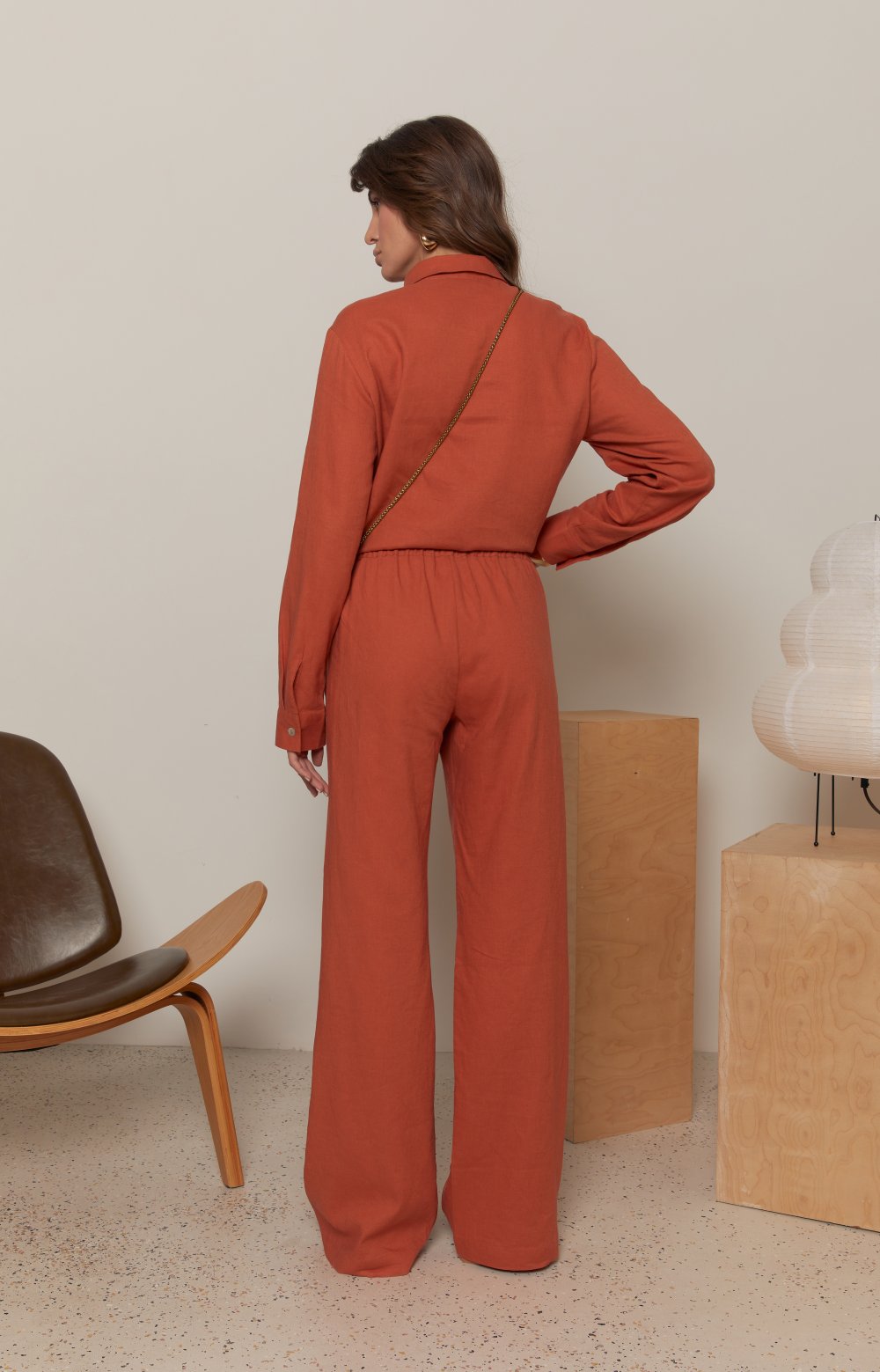 Костюм МАРНЕЛИ 05191Y терракотовый