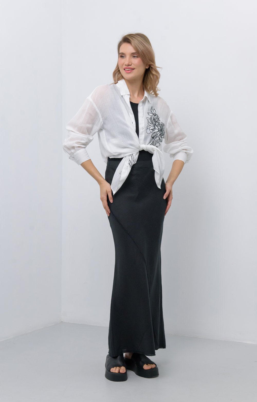 Юбка МОЛЬФАКО 07062Q черный