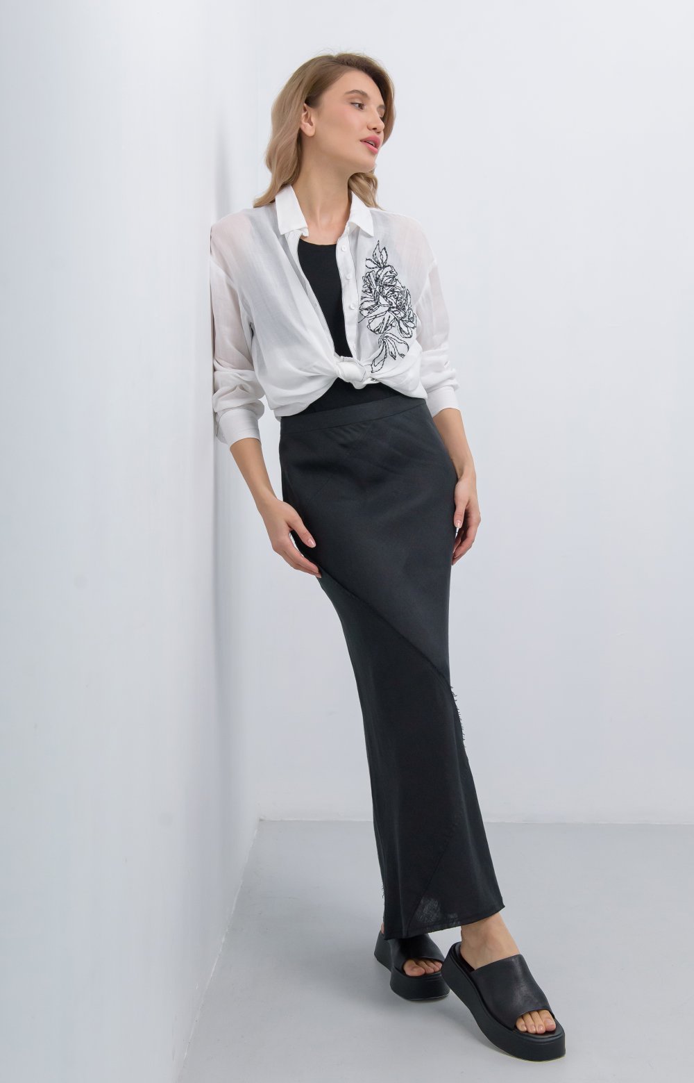 Юбка МОЛЬФАКО 07062Q черный