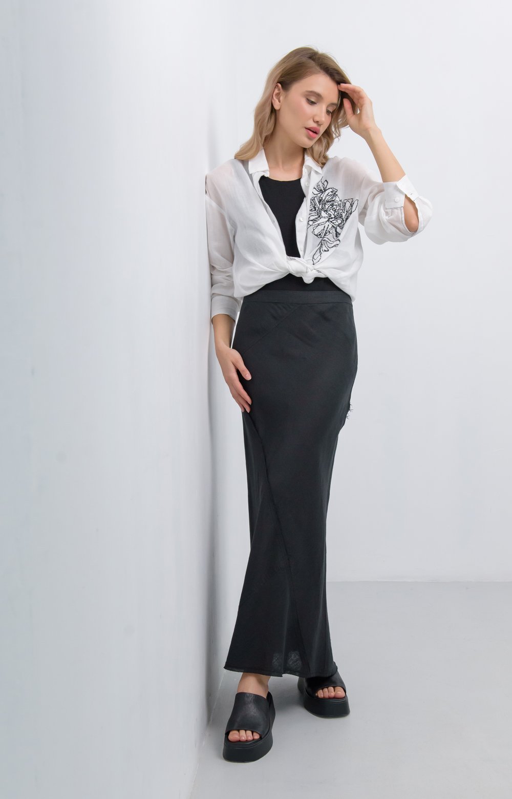 Юбка МОЛЬФАКО 07062Q черный